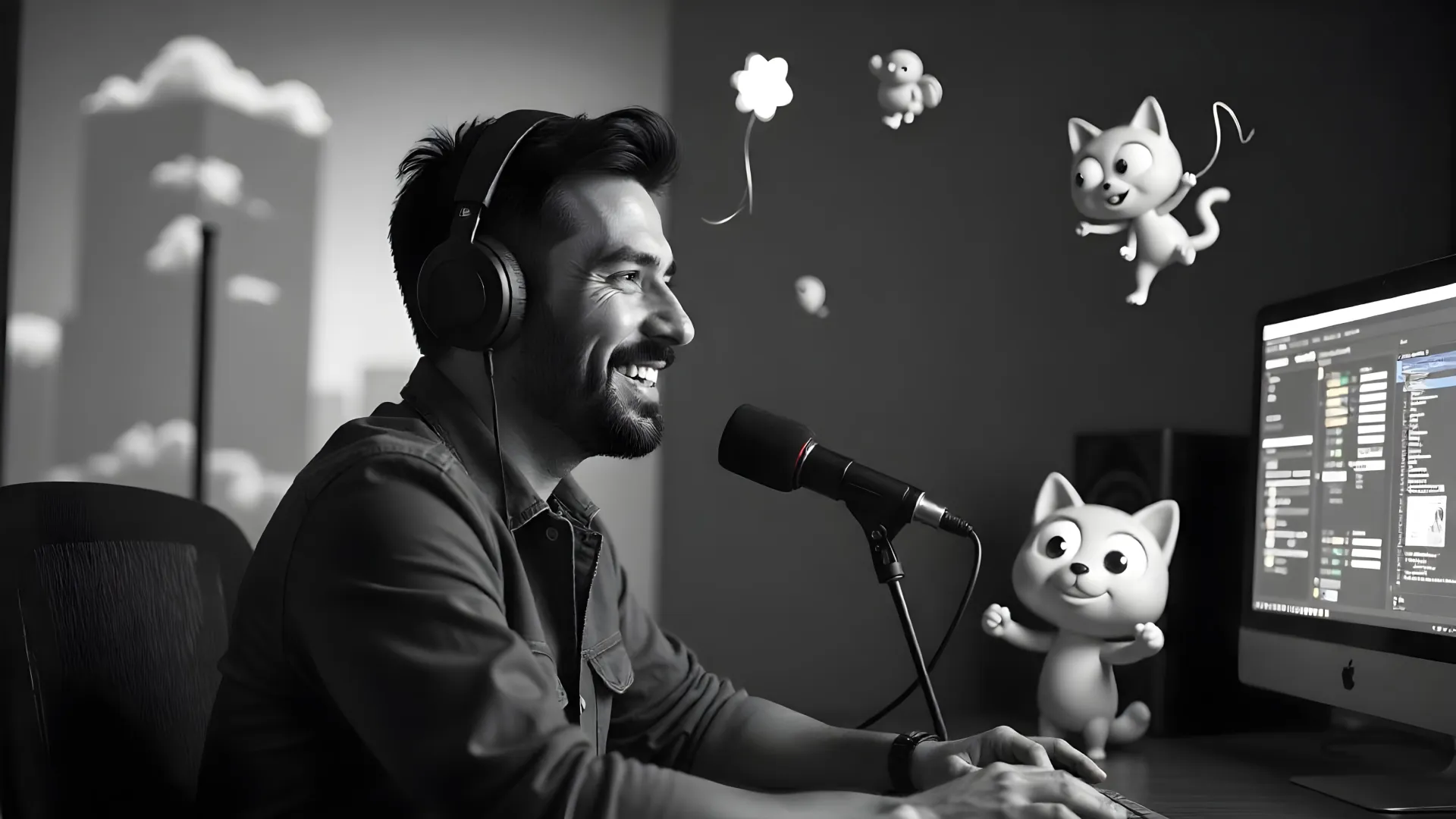 voice behind